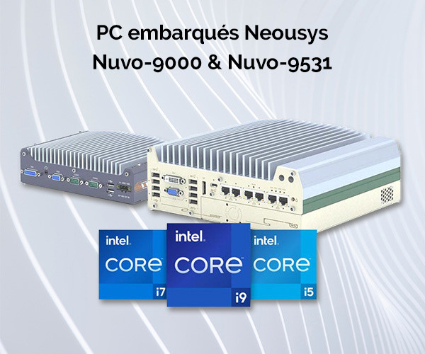 Neousys Technology lance les séries Nuvo-9000 et Nuvo-9531