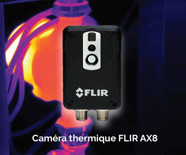 FLIR AX8 surveille les conditions thermiques de vos équipements de fabrication