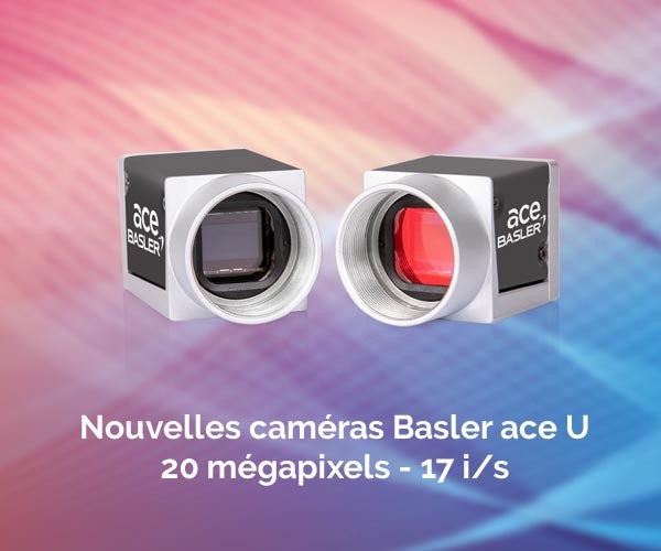 Les nouvelles caméras Basler 20 mégapixels