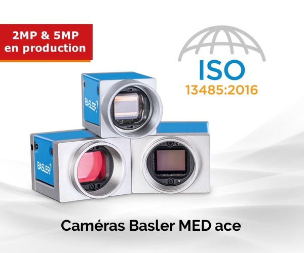 Les caméras MED ace 2MP et 5MP sont en production