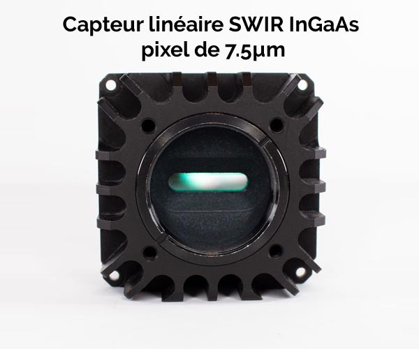 NIT présente son premier capteur SWIR InGaAs avec un pas de 7.5 µm