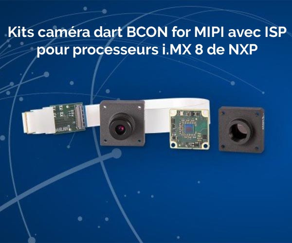 Solutions de vision embarquée Basler pour processeur i.MX 8 de NXP