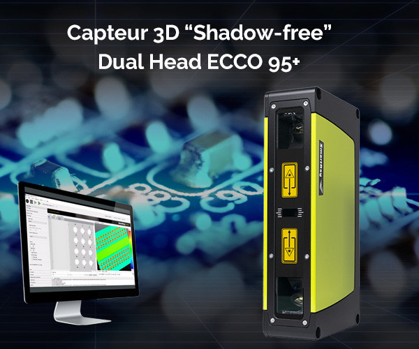 Numérisation 3D "shadow-free" avec le capteur Dual-Head ECCO 95+