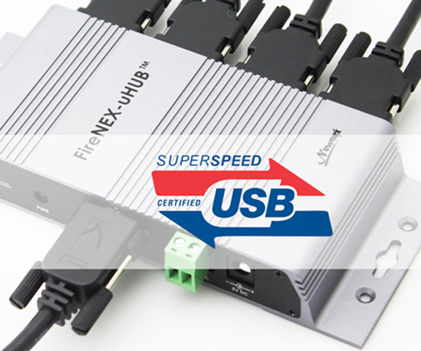 Le hub USB 3.0 Newnex FireNEX™-uHUB certifié par USB-IF