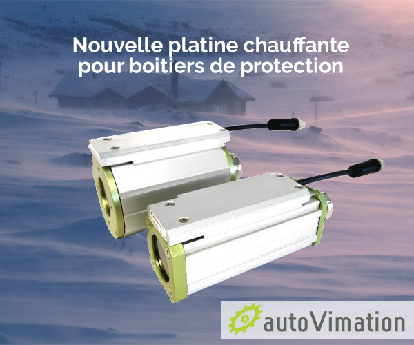 Nouvelle platine chauffante Autovimation pour boitiers de protection