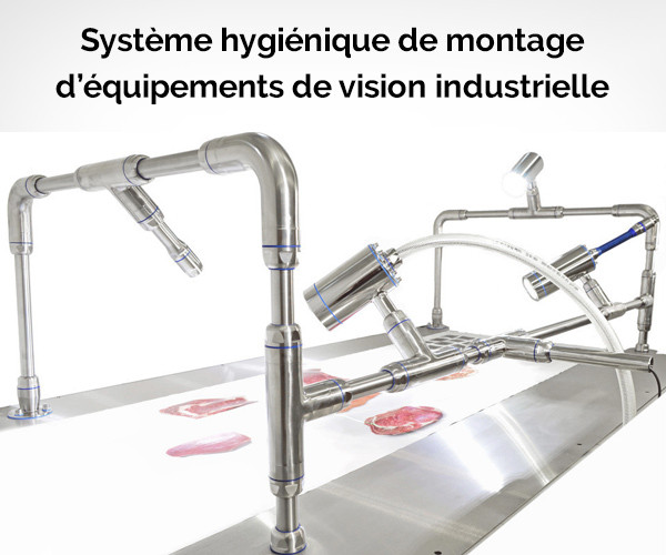 Kit de construction hygiénique pour la vision industrielle