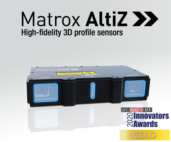 Matrox AltiZ - capteur de profil 3D de très haute-fidélité