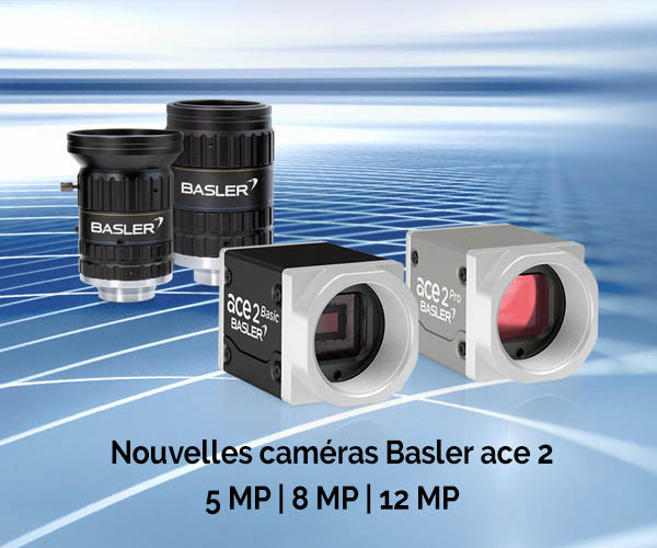 Extension de la gamme de caméras basler ace 2