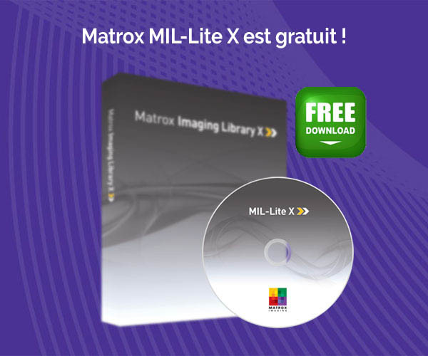 Le SDK MIL-Lite X de Matrox Imaging est désormais gratuit !