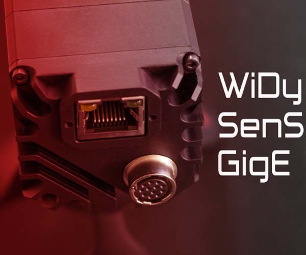 Nouvelle caméra SWIR WiDy Sens avec interface GigE