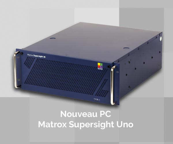 Matrox Imaging lance un PC industriel évolutif de milieu de gamme