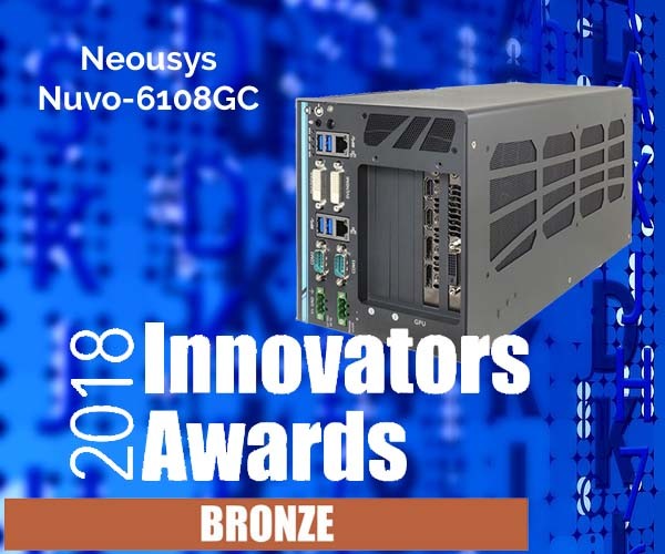Nuvo-6108GC a été récompensé aux Innovators Awards 2018