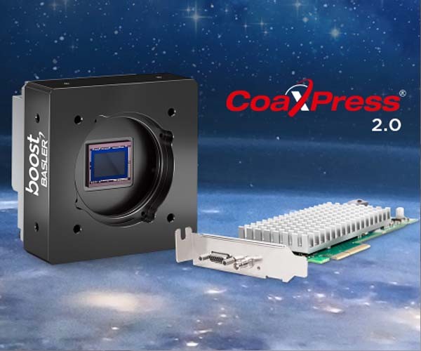 Basler annonce une gamme de caméras CoaXPress 2.0